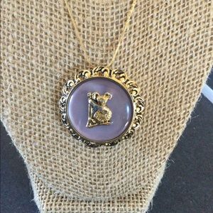 UNIQUE VINTAGE KOALA BEAR PIN/PENDANT.
